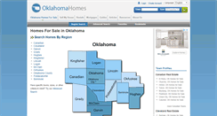 Desktop Screenshot of oklahomahomes.com
